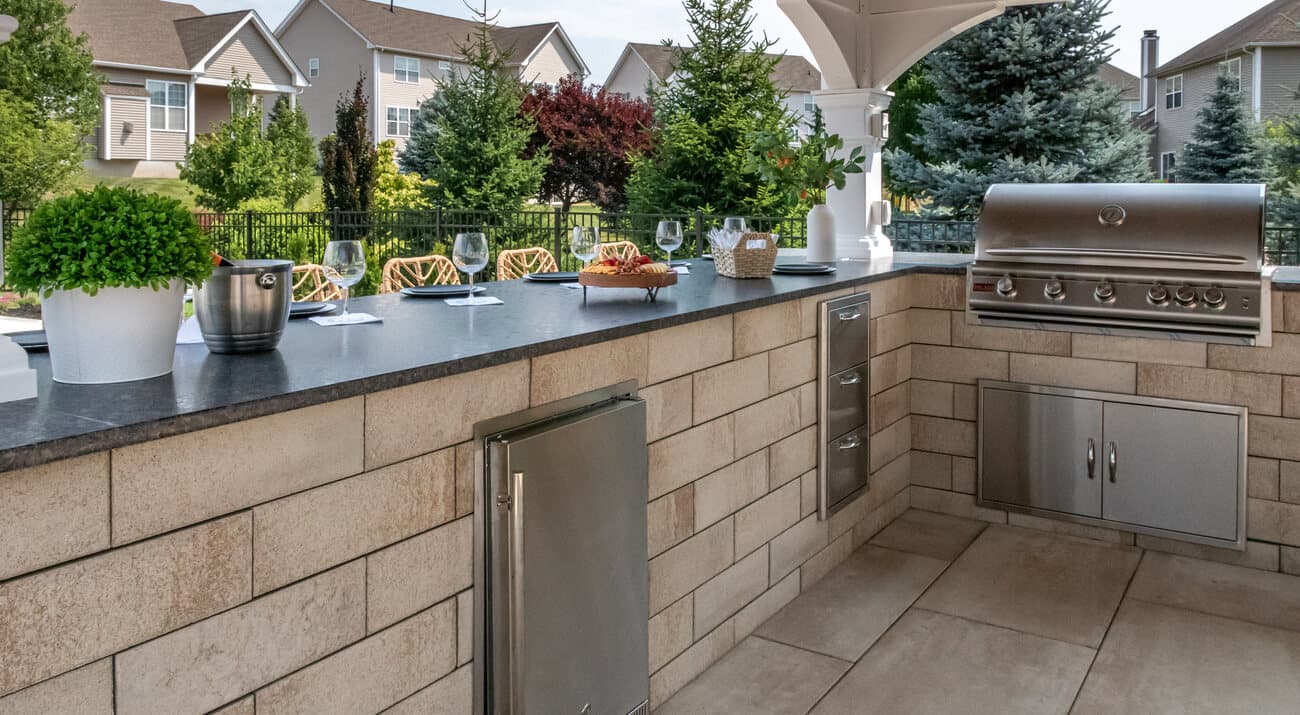 Unilock XL kitchen install